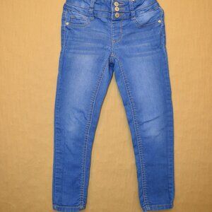 Arizona Regular Skinny Jeans with Adjustable Waist | Blue Denim, Size 6 reg
